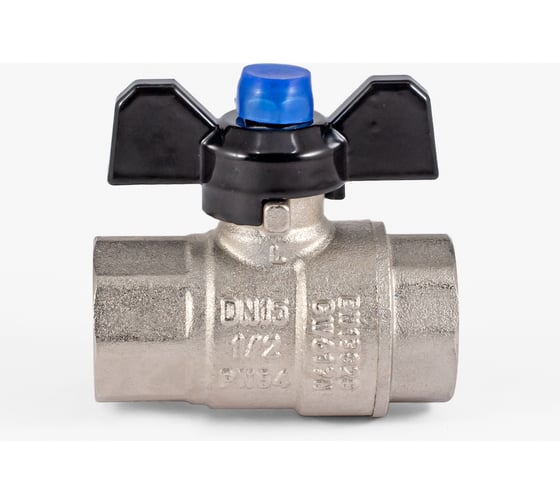 Шаровой кран PROFACTOR PF STRONG ручка бабочка в/в 1/2 дюйма PF FBV 282