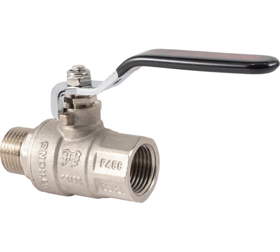 Шаровой кран PROFACTOR PF STRONG ручка рычаг в/н 1/2 дюйма PF FBV 294