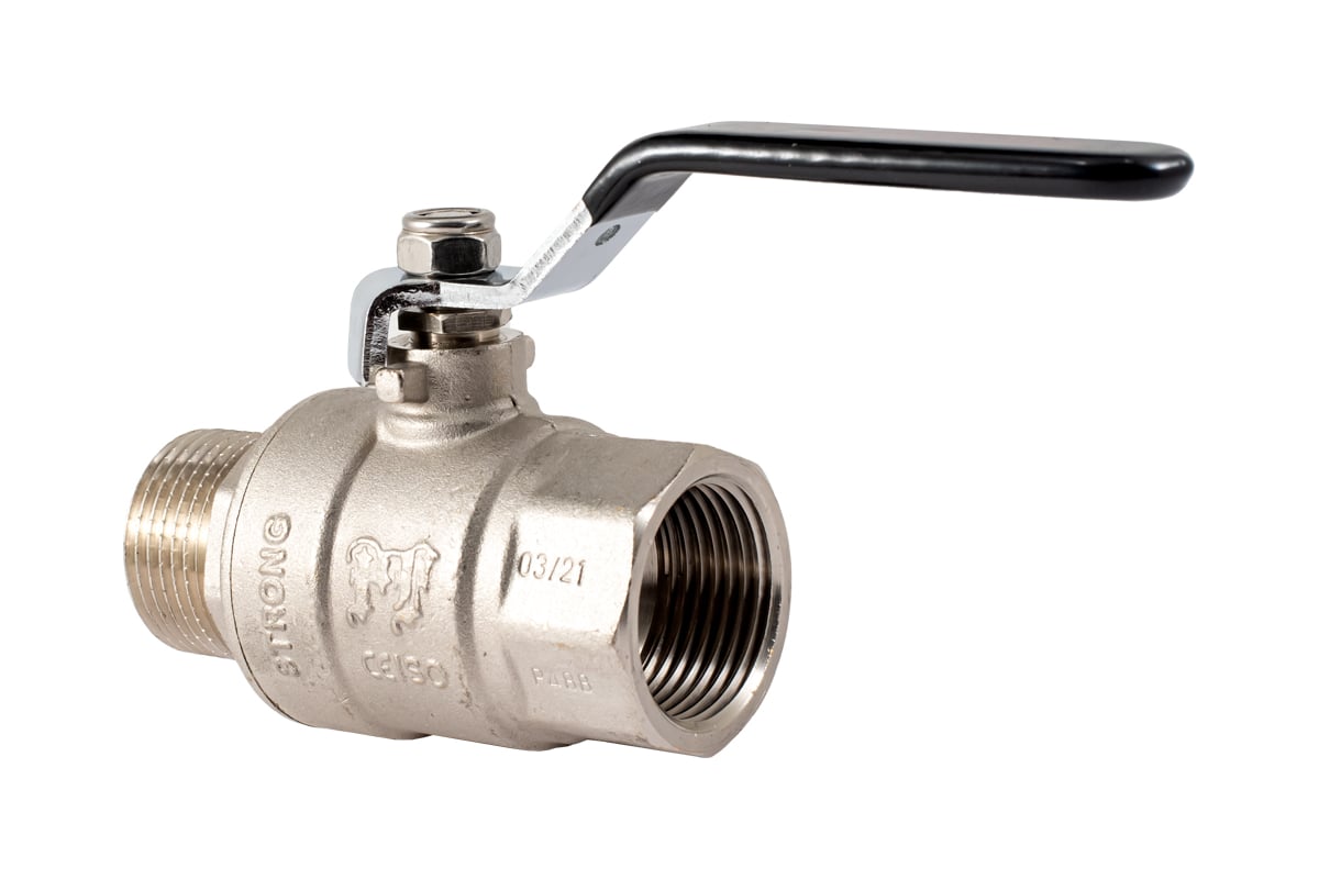 Шаровой кран PROFACTOR PF STRONG ручка рычаг в/н 1 дюйм PF FBV 296 ...