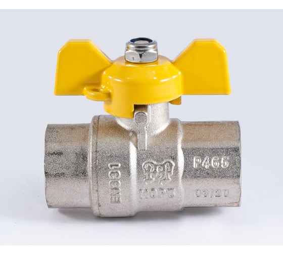 Шаровой кран для газа PROFACTOR PF GAS ручка бабочка, в/в 1/2 дюйма PF GBV 333