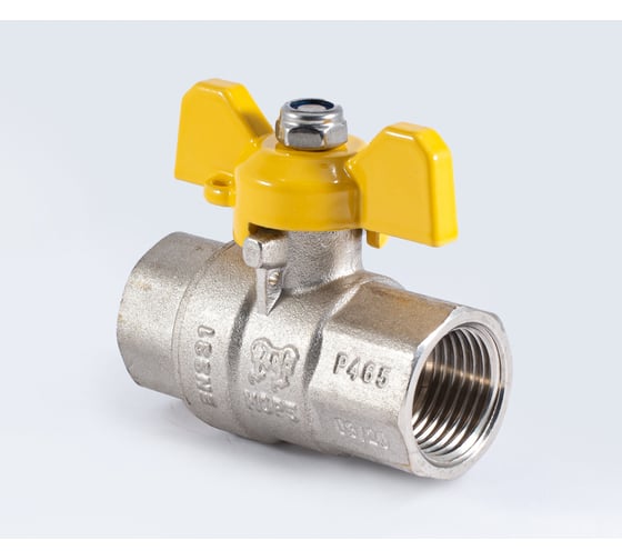 Шаровой кран для газа PROFACTOR PF GAS ручка бабочка, в/в 1/2 дюйма PF GBV 333