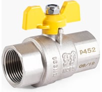 Шаровой кран для газа PROFACTOR PF GAS ручка бабочка, в/в 1 дюйм PF GBV 335