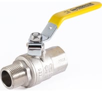 Шаровой кран для газа PROFACTOR PF GAS ручка рычаг, в/н 3/4 дюйма PF GBV 346