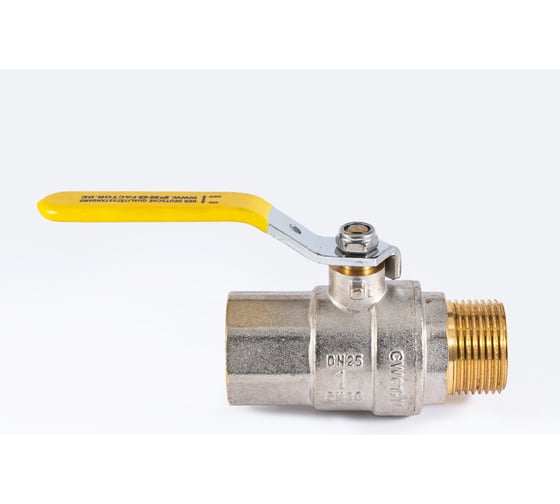 Шаровой кран для газа PROFACTOR PF GAS ручка рычаг, в/н 1 дюйм PF GBV 347