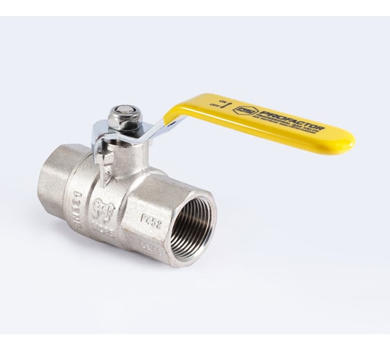 Шаровой кран для газа PROFACTOR PF GAS ручка рычаг, в/в 3/4 дюйма PF GBV 340