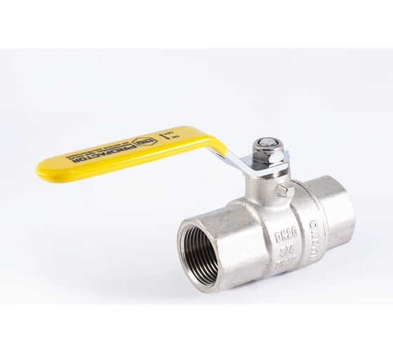 Шаровой кран для газа PROFACTOR PF GAS ручка рычаг, в/в 3/4 дюйма PF GBV 340