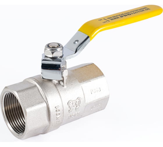 Шаровой кран для газа PROFACTOR PF GAS ручка рычаг, в/в 1 1/4 дюйма PF GBV 342