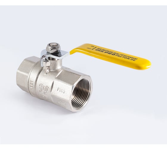 Шаровой кран для газа PROFACTOR PF GAS ручка рычаг, в/в 1 1/4 дюйма PF GBV 342