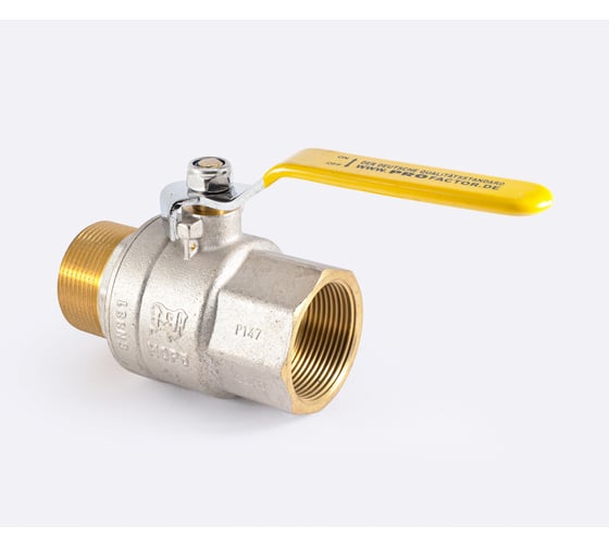 Шаровой кран для газа PROFACTOR PF GAS в/н рычаг 1 1/2 дюйма PF GBV 349