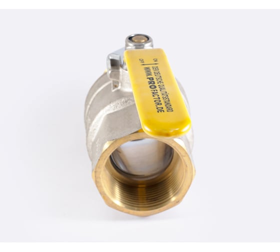 Шаровой кран для газа PROFACTOR PF GAS в/н рычаг 1 1/2 дюйма PF GBV 349