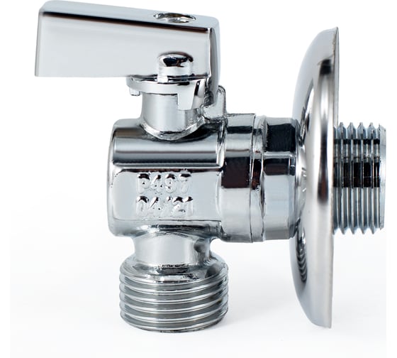 Угловой шаровой кран PROFACTOR PF CHROME ручка флажок, н/н 1/2 дюйма х 1/2 дюйма PF BAV 354