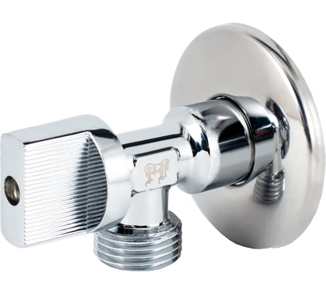 Угловой шаровой кран для бытовой техники PROFACTOR PF CHROME н/н 1/2 дюйма х 1/2 дюйма PF BAV 357