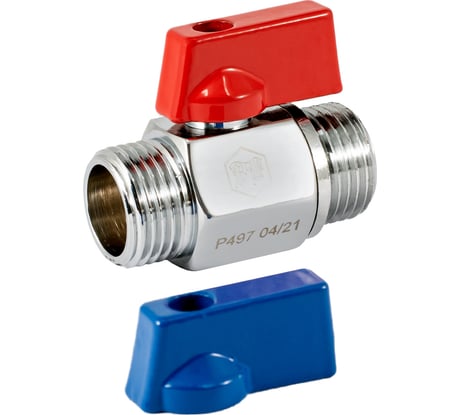 Шаровой кран PROFACTOR PF CHROME MINI для бытовой техники н/н 1/2 PF BMV 353