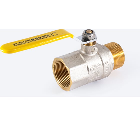 Шаровой кран для газа PROFACTOR PF GAS ручка рычаг, в/н 1 1/4 дюйма PF GBV 348
