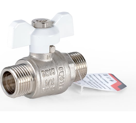 Шаровой кран PROFACTOR PF STANDARD ручка бабочка 1/2 дюйма PF FBV 306