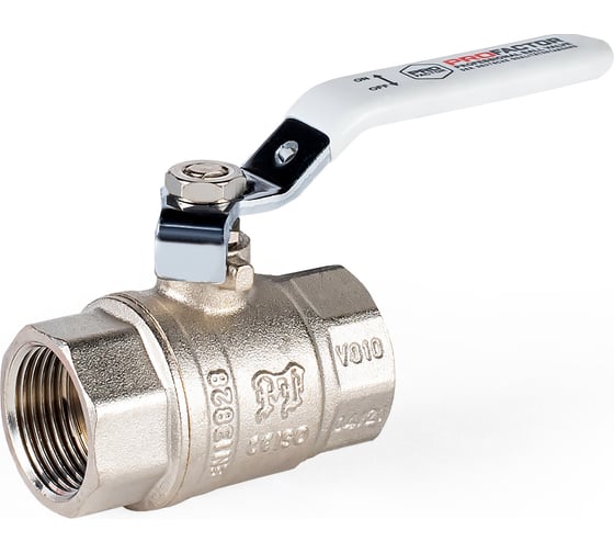 Шаровой кран PROFACTOR PF STANDARD ручка рычаг, в/в 3/4 дюйма PF FBV 310