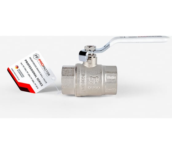 Шаровой кран PROFACTOR PF STANDARD ручка рычаг, в/в 3/4 дюйма PF FBV 310