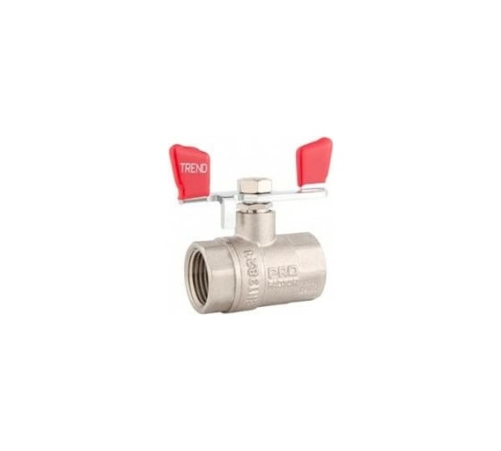 Шаровой кран PROFACTOR PF TREND в/в ручка бабочка 1 дюйм PF FBV 902 ...