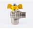 Шаровой угловой кран для газа PROFACTOR PF GAS ручка бабочка, в/н 1/2 дюйма PF GBV 336A 6
