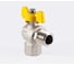 Шаровой угловой кран для газа PROFACTOR PF GAS ручка бабочка, в/н 1/2 дюйма PF GBV 336A 7