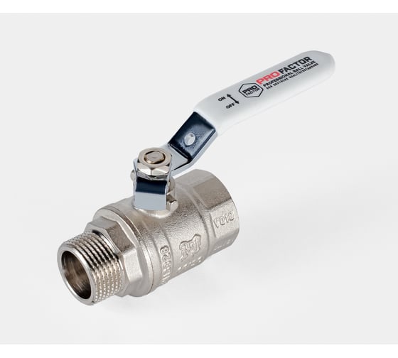 Шаровой кран PROFACTOR PF STANDARD ручка рычаг в/н 3/4 PF FBV 316
