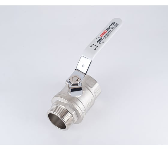 Шаровой кран PROFACTOR PF STANDARD ручка рычаг в/н 1 1/2 PF FBV 319