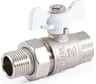 Шаровой кран PROFACTOR PF STANDARD с полусгоном ручка бабочка в/н 1/2 PF UBV 324S