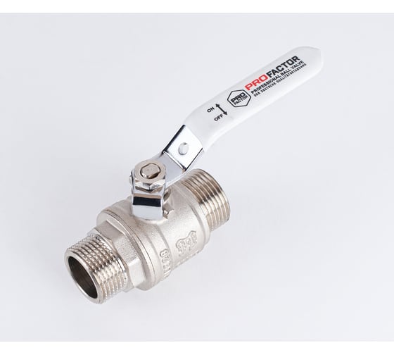 Шаровой кран PROFACTOR PF STANDARD ручка рычаг н/н 3/4 PF FBV 322
