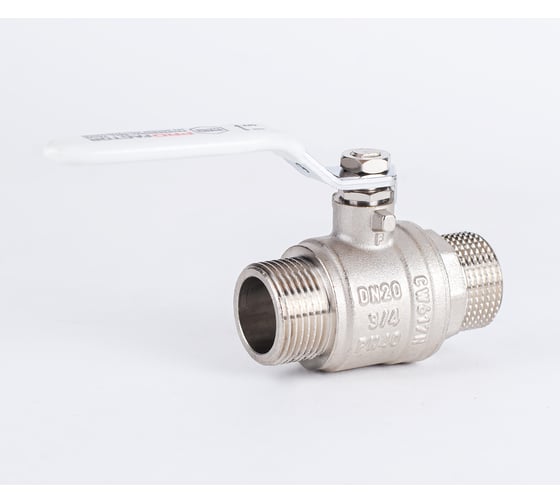 Шаровой кран PROFACTOR PF STANDARD ручка рычаг н/н 3/4 PF FBV 322