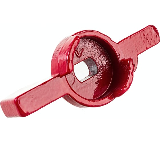 Рукоятка для шарового крана PROFACTOR PF STANDARD бабочка, красный/синий пара 1" PF FBV 2525WH