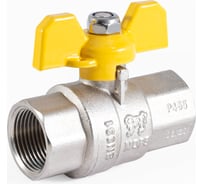 Шаровой кран для газа PROFACTOR PF GAS ручка бабочка, в/в 3/4 дюйма PF GBV 334