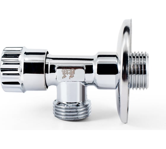 Угловой вентиль для бытовой техники PROFACTOR PF CHROME н/н 1/2 дюйма х 1/2 дюйма PF BAV 362