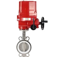 Затвор дисковый 304-304-PTFE-2W-Fb Ду125 Ру16 с электроприводом EX-015 220В DN.ru D050-84639