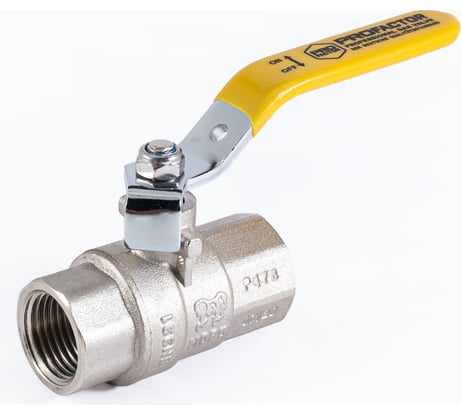 Шаровой кран для газа PROFACTOR PF GAS ручка рычаг, в/в 1/2 дюйма PF GBV 339