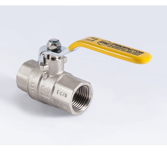 Шаровой кран для газа PROFACTOR PF GAS ручка рычаг, в/в 1/2 дюйма PF GBV 339
