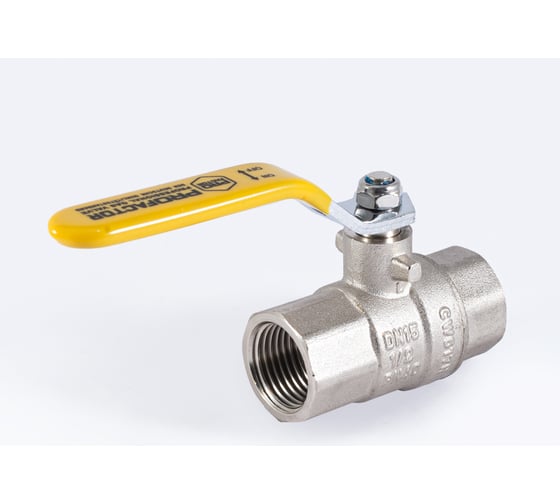 Шаровой кран для газа PROFACTOR PF GAS ручка рычаг, в/в 1/2 дюйма PF GBV 339