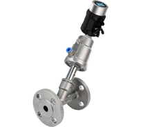 Клапан отсечной пневматический DN.ru 316-316-PVF Ду100 Ру16, ЭИП IEVP-1600 (ход 5-25мм) D110-00379