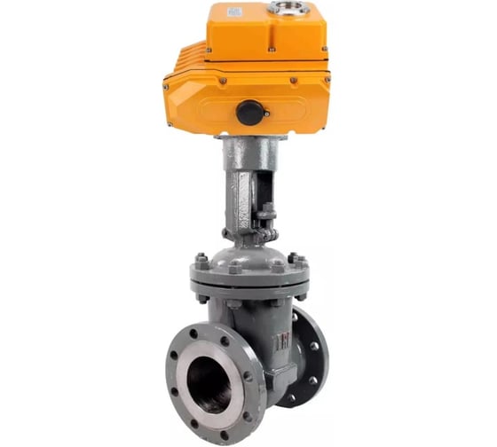 Задвижка DN.ru клиновая 30с964нж 25Л-25Л-M-2W-F-ОСТ Ду150 Ру25 с ОСТ-фланцем, с голым штоком, GAIR, с электроприводом MT-020 380В D040-10025 1