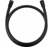 Шланг Kludi Supraflex 1600 мм., в пластиковой оболочке, с металлическим эффектом, черный 610723900