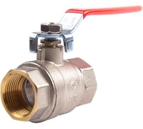 Кран шаровый AXIS ARROWHEAD ручка рычаг, ВН-ВН никелированный, PN40 1/2 112022