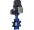 Затвор дисковый DN.ru QT450-304-EPDM-2W-Fb-H Ду150 Ру16 LUG, электропривод ЭПВП-020 220В D050-81263 1