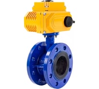 Затвор дисковый DN.ru GGG40-304-EPDM-2W-F-R Ду250 Ру16 фланцевый, с 1/4-оборотным электроприводом QT-N-100 380В D050-56005