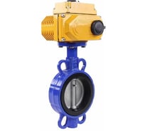 Затвор дисковый DN.ru WCB-316-VITON-2W-Fb Ду50 Ру16 с электроприводом 003 24В D050-85372