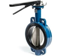 Затвор дисковый поворотный ХК Ду 50 Ру16 межфланцевый диск нержавеющая сталь 105200205