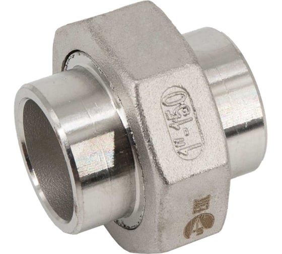 Американка NEWKEY c/c нержавеющая сталь AISI304 DN25 (1), (CF8), PTFE, PN16 NK-AW/W25/4