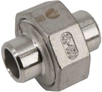 Американка NEWKEY c/c нержавеющая сталь AISI304 DN15 (1/2), (CF8), PTFE, PN16 NK-AW/W15/4