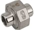 Американка NEWKEY c/c нержавеющая сталь AISI304 DN15 (1/2), (CF8), PTFE, PN16 NK-AW/W15/4 1