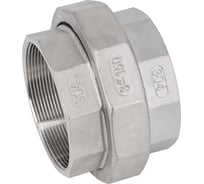 Американка NEWKEY вр/вр нержавеющая сталь AISI304 DN80 (3), (CF8), PTFE, PN16 NK-ADD80/4