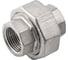 Американка NEWKEY вр/вр нержавеющая, AISI316 DN10 (3/8), (CF8M), PTFE, PN16 NK-ADD10/6 3