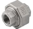 Американка NEWKEY вр/вр нержавеющая, AISI316 DN 8 (1/4), (CF8M), PTFE, PN16 NK-ADD8/6 1